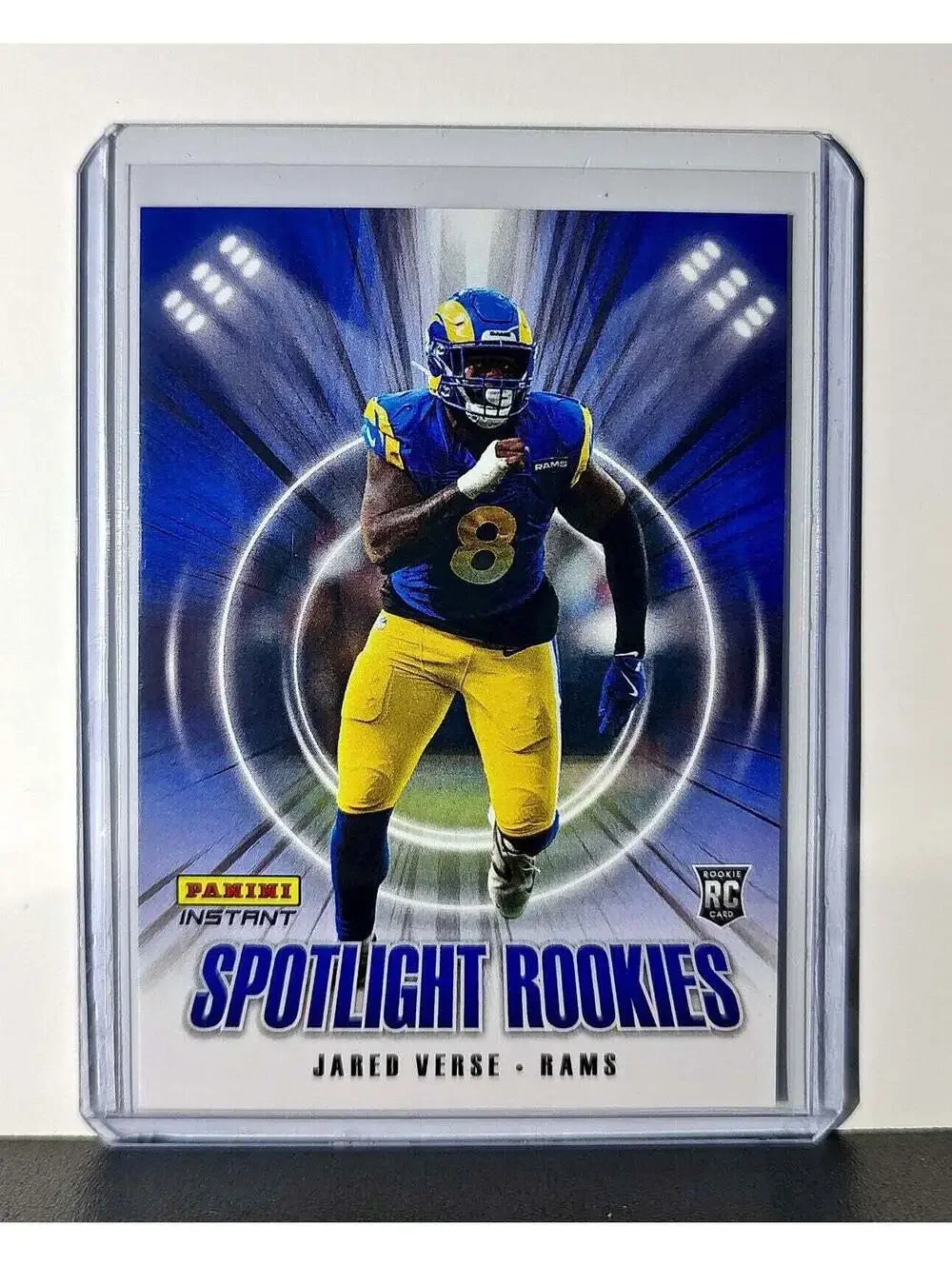 Jared Verse Rookie 2024 Panini Spotlight Rookies NFL #34 Card Rams 1 of 1426